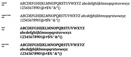 Fonts-PT Serif
