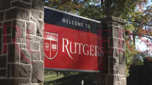 Old Queens - Rutgers Sign - Fall