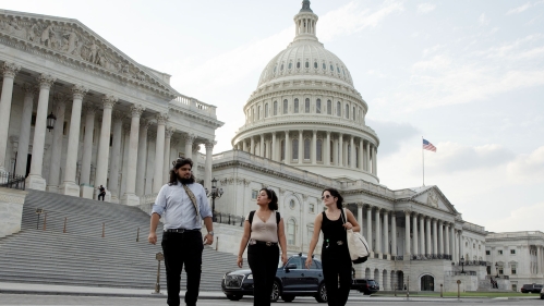 Rutgers students at Washington DC for Scarlet service internships