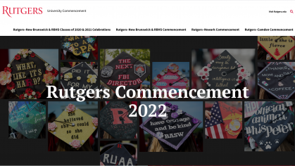 Rutgers University Commencement