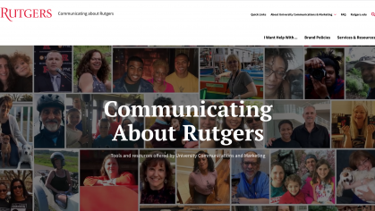 Communicating About Rutgers 