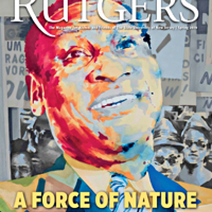Rutgers Magazine cover