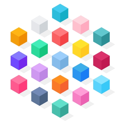 colorful graphic blocks