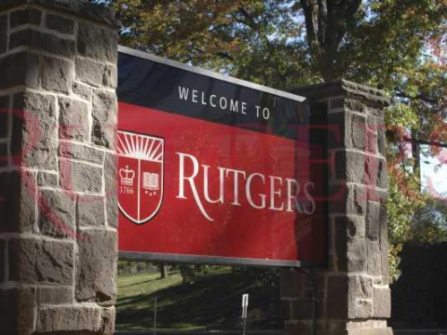 Old Queens - Rutgers Sign - Fall