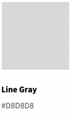 Line Gray D8D8D8