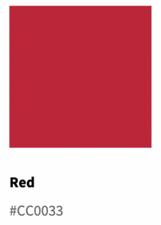 Red Scarlet CC0033